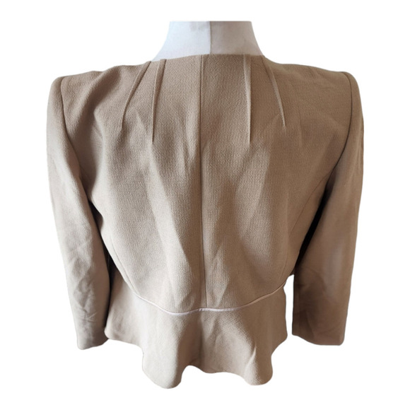 Lafayette 148 wool blazer tan size 8 - Picture 3 of 8